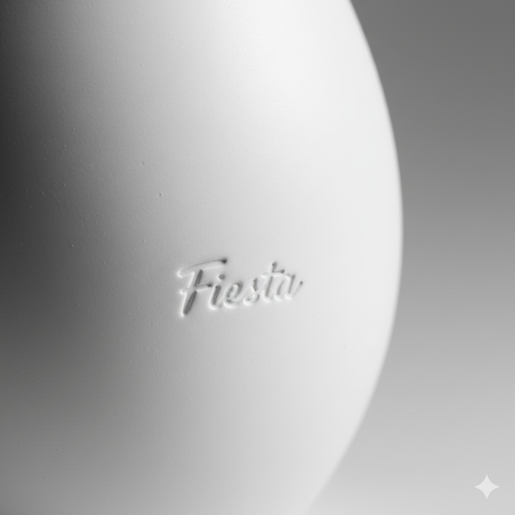 fiesta ceramic flower vase – minimalist decorative vase for living room & office